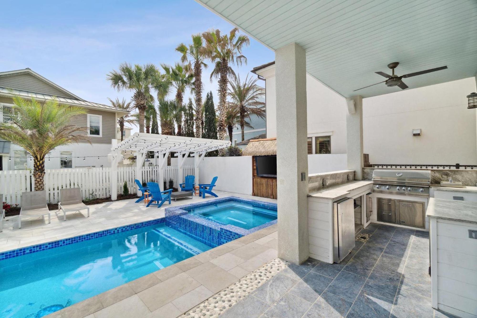 Vast Cay Castle With Private Beach And Game Room Destin Dış mekan fotoğraf